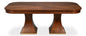 Gramercy Park Jupe Rectangular Dining Table-Dining Tables-Sarreid-LOOMLAN
