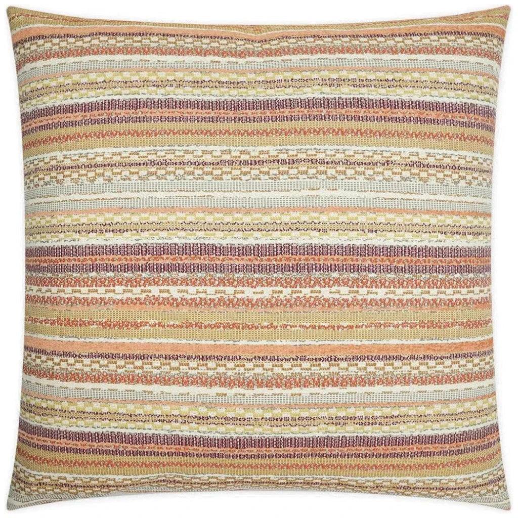 Granada Moroccan Coral Salmon Large Throw Pillow Insert - LOOMLAN - D.V. Kap - Throw Pillows