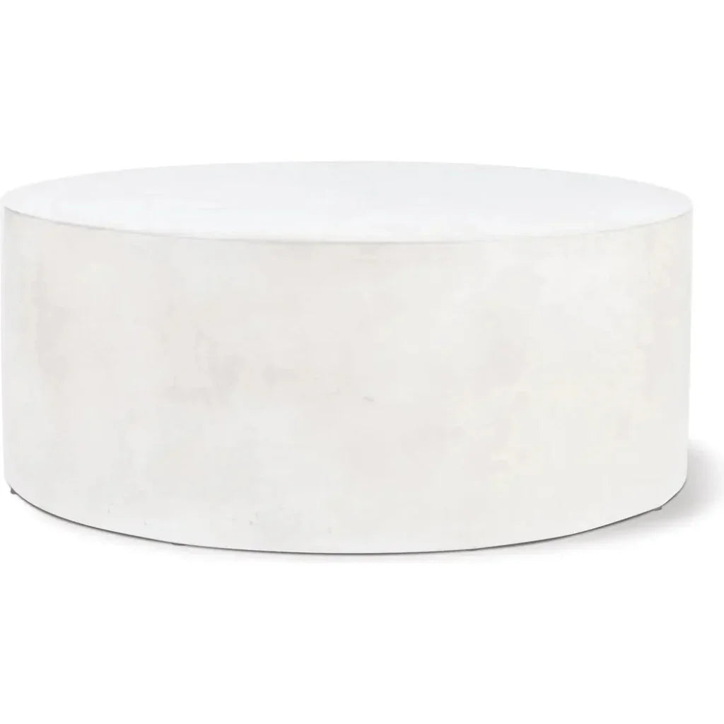 Grand Louis Coffee Table - White Outdoor Coffee Table-Outdoor Coffee Tables-Seasonal Living-LOOMLAN