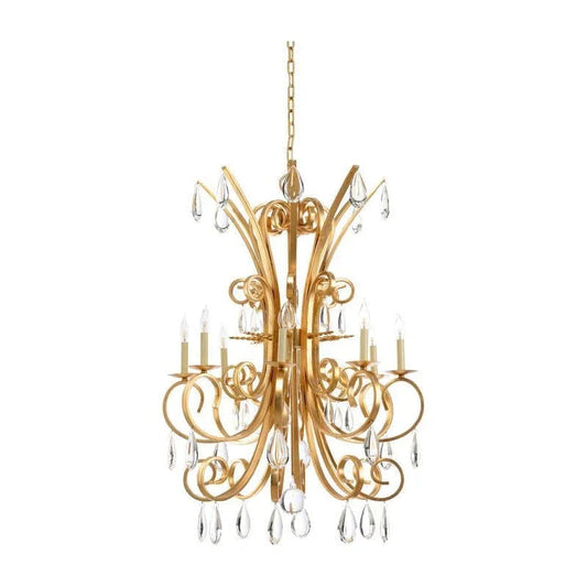 Grand Stairs Crystal Chandelier - LOOMLAN - Wildwood - Chandeliers
