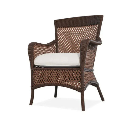Grand Traverse Outdoor Dining Armchair Sunbrella-Outdoor Dining Chairs-Lloyd Flanders-LOOMLAN