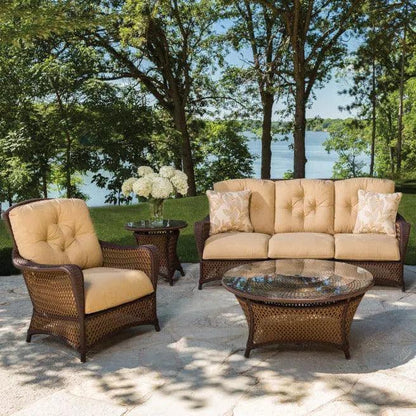 Grand Traverse Outdoor Lounge Chair Sunbrella-Outdoor Lounge Chairs-Lloyd Flanders-LOOMLAN