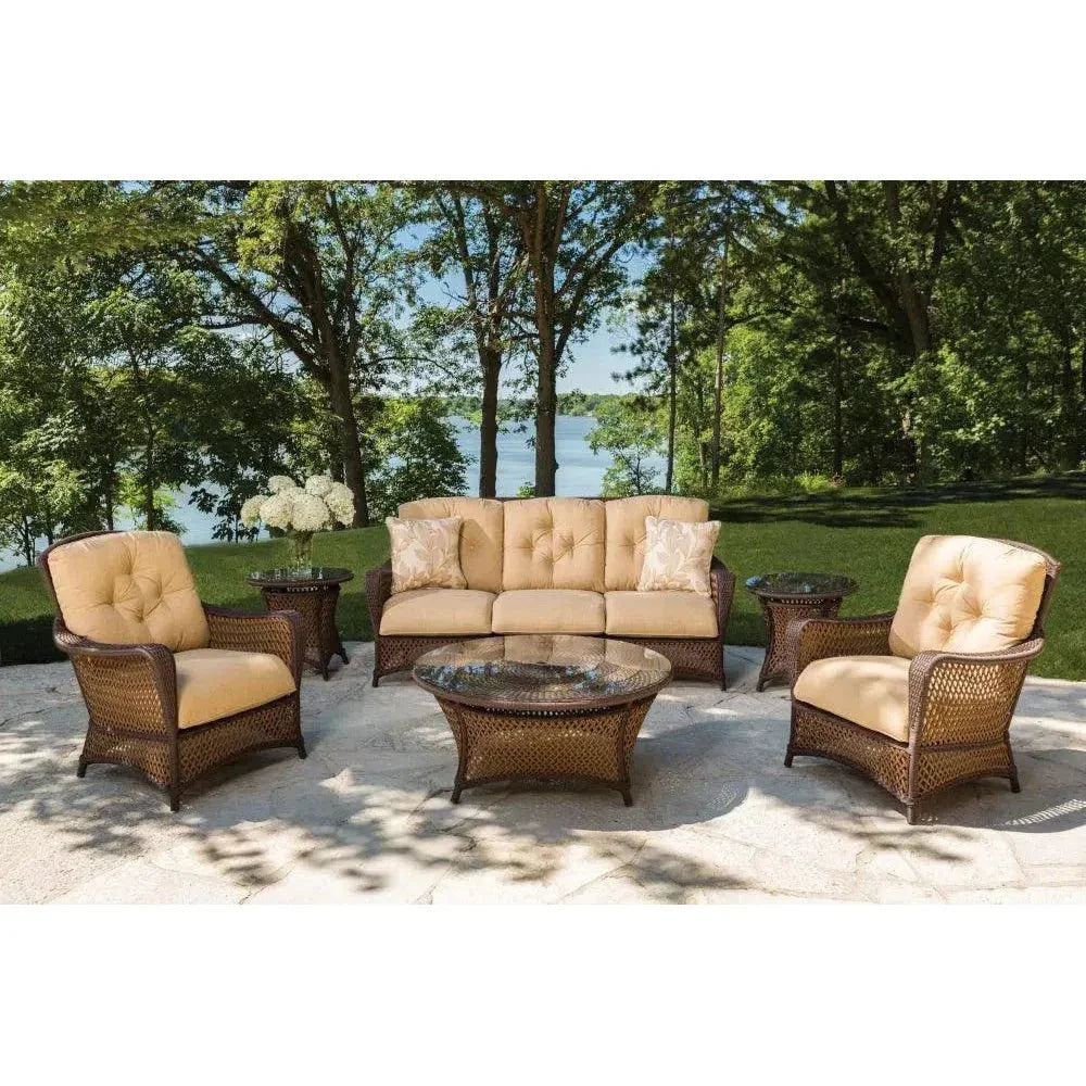 Grand Traverse Outdoor Lounge Chair Sunbrella-Outdoor Lounge Chairs-Lloyd Flanders-LOOMLAN