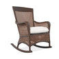 Grand Traverse Porch Rocker Sunbrella Cushions-Outdoor Accent Chairs-Lloyd Flanders-LOOMLAN