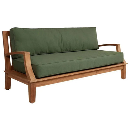Grande Teak Deep Outdoor Couch Sunbrella Cushion - LOOMLAN - HiTeak - Outdoor Sofas & Loveseats