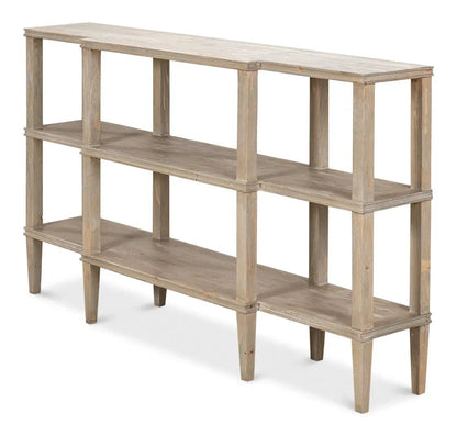 Grange Bungalow Wooden Console Table - LOOMLAN - Sarreid - Console Tables