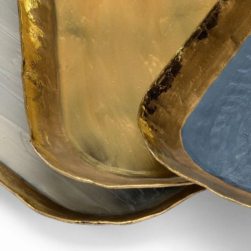 Grant Enamel Painted Tray (Set of 3) - LOOMLAN - Wildwood - Trays