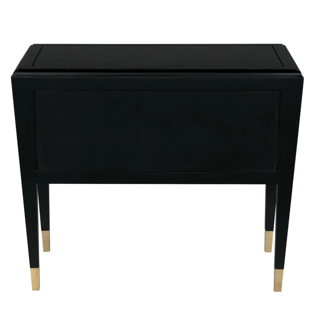 Grant Wooden Black Sideboard - LOOMLAN - Noir - Sideboards