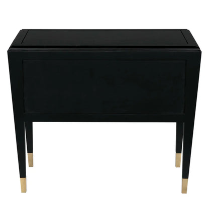 Grant Wooden Black Sideboard - LOOMLAN - Noir - Sideboards