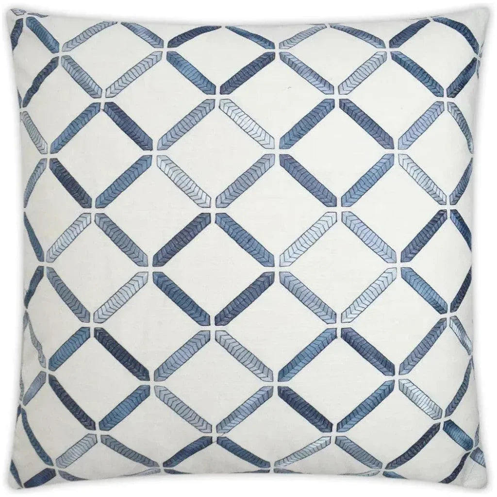 Granville Marine Blue Throw Pillow Insert - LOOMLAN - D.V. Kap - Throw Pillows