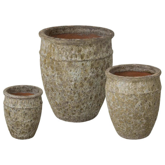 Graphic Design Round Planter - LOOMLAN - Planters