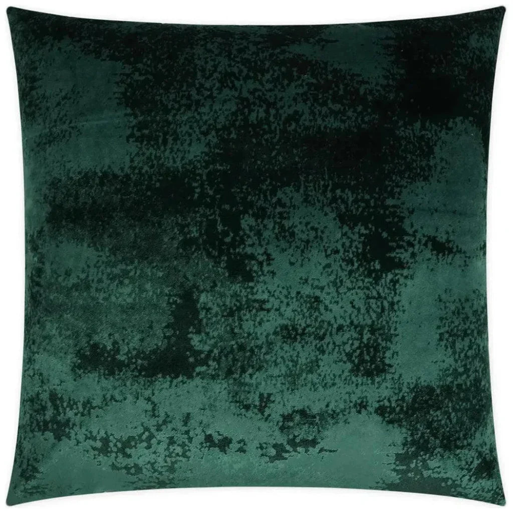 Grated Emerald Solid Green Large Throw Pillow Insert - LOOMLAN - D.V. Kap - Throw Pillows
