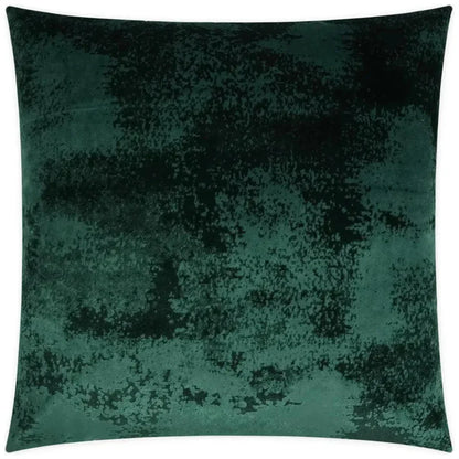 Grated Emerald Solid Green Large Throw Pillow Insert - LOOMLAN - D.V. Kap - Throw Pillows