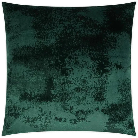 Grated Emerald Solid Green Large Throw Pillow Insert - LOOMLAN - D.V. Kap - Throw Pillows
