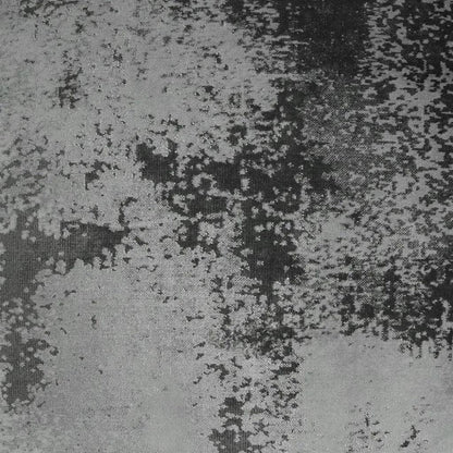 Grated Gunmetal Solid Silver Grey Large Throw Pillow - LOOMLAN - D.V. Kap - Throw Pillows