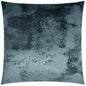 Grated Pacific Solid Blue Teal Large Throw Pillow - LOOMLAN - D.V. Kap - Throw Pillows