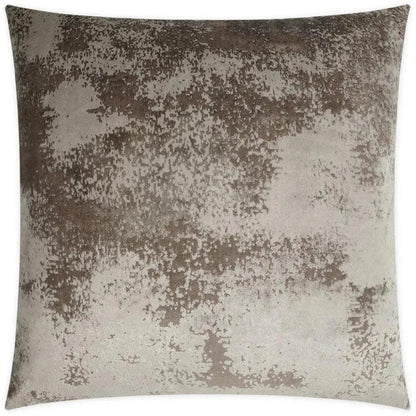Grated Taupe Throw Pillow With Insert - LOOMLAN - D.V. Kap - Throw Pillows