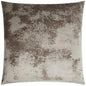 Grated Taupe Throw Pillow With Insert - LOOMLAN - D.V. Kap - Throw Pillows