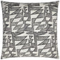 Graz Black Large Throw Pillow With Insert - LOOMLAN - D.V. Kap - Throw Pillows
