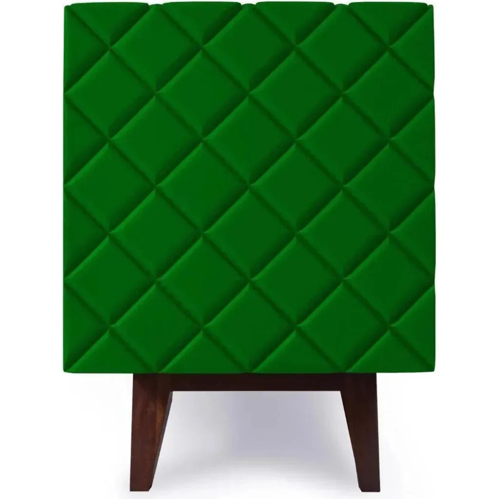 Green Diamond Wood Credenza or TV Stand - LOOMLAN - Victor Betancourt - Sideboards