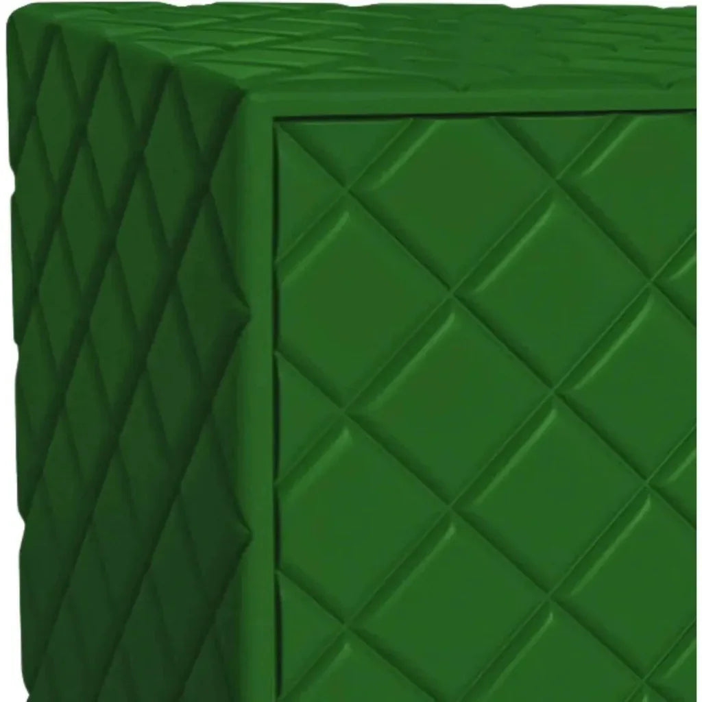 Green Diamond Wood Credenza or TV Stand - LOOMLAN - Victor Betancourt - Sideboards