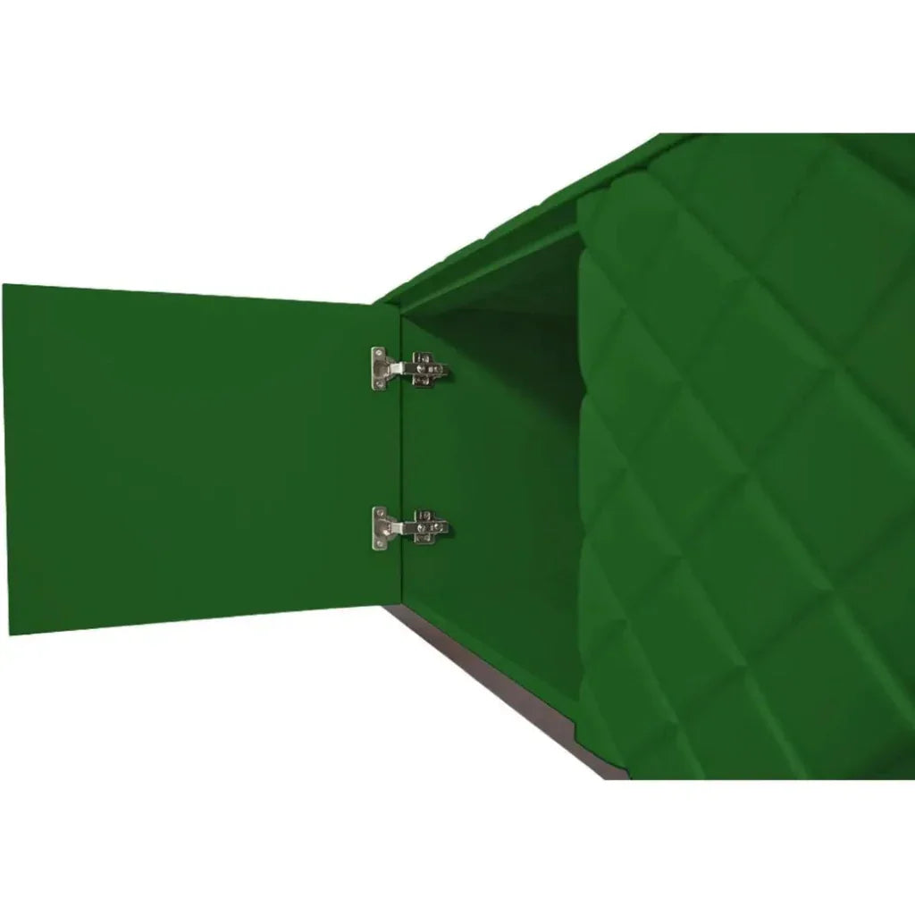 Green Diamond Wood Credenza or TV Stand - LOOMLAN - Victor Betancourt - Sideboards