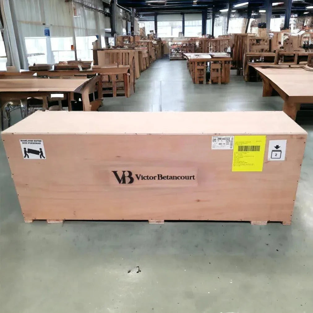 Green Diamond Wood Credenza or TV Stand - LOOMLAN - Victor Betancourt - Sideboards