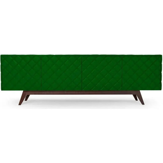 Green Diamond Wood Credenza or TV Stand - LOOMLAN - Victor Betancourt - Sideboards