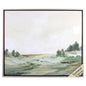 Green Landscape Green Canvas Art
