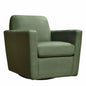 Green Swivel Club Chair Forest Green - LOOMLAN - LH Imports - Club Chairs