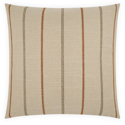 Greenwich Handcrafted Striped Throw Pillow