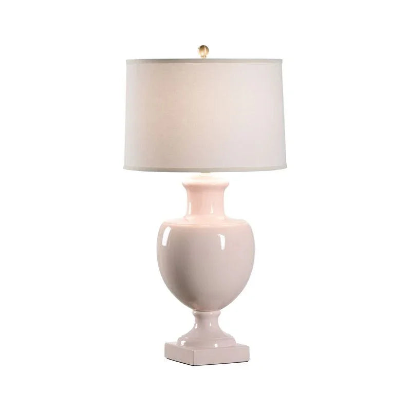 Greenwich Pink Ceramic Italian Design Table Lamp - LOOMLAN - Chelsea House - Table Lamps