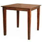 Vienna Square Wood Bar Table - LOOMLAN - LOOMLAN - Bar Tables