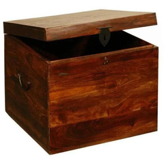 Vienna Wood Small Trunk - LOOMLAN - LOOMLAN - Trunks