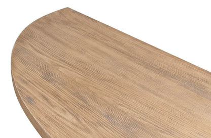 Gregorio Vineyards Half Moon Design Console Table - LOOMLAN - Sarreid - Console Tables