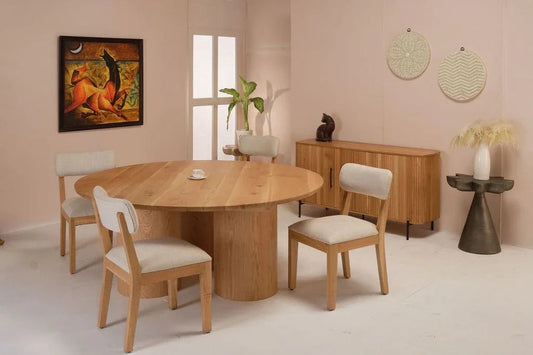 Grellan Fabric Armless Dining Chair (Set of 2)