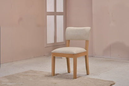 Grellan Fabric Armless Dining Chair (Set of 2)