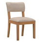 Grellan Fabric Armless Dining Chair (Set of 2)