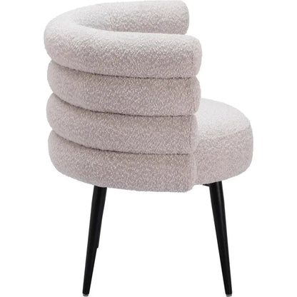 Grena Misty Gray Armless Dining Chair - LOOMLAN - Zuo Modern - Dining Chairs