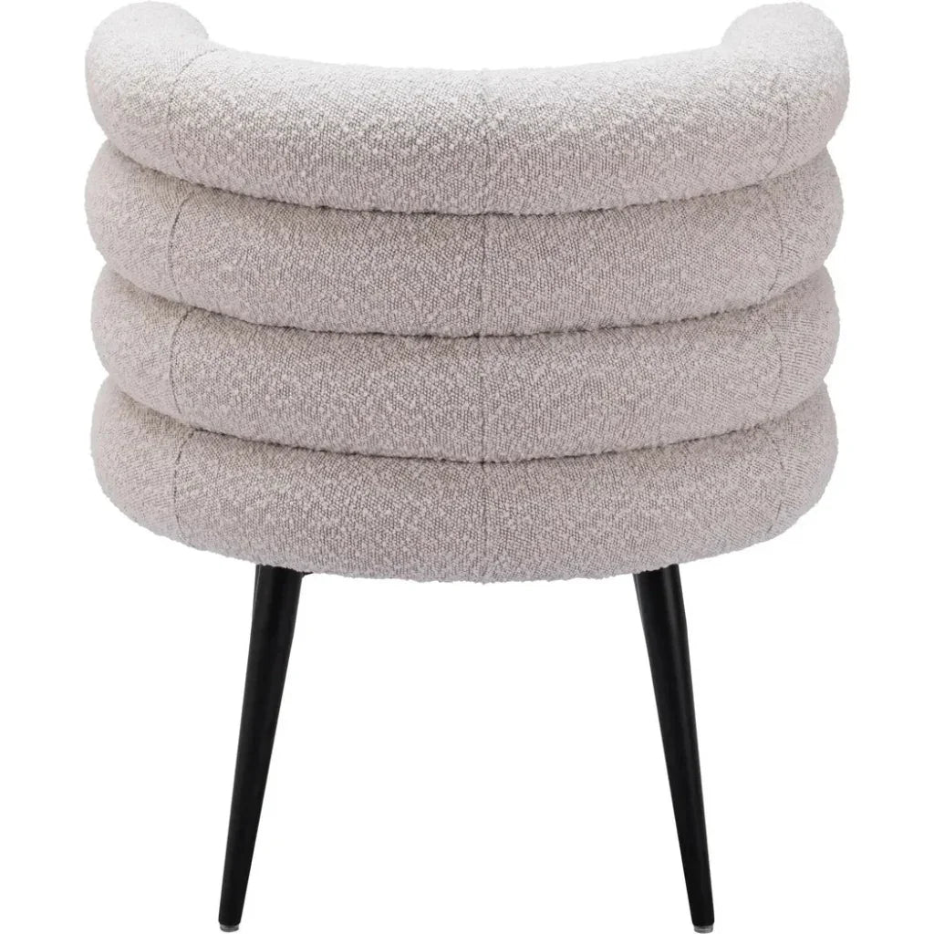 Grena Misty Gray Armless Dining Chair - LOOMLAN - Zuo Modern - Dining Chairs