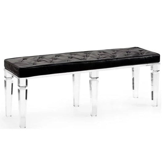Greta Acrylic Made Bedroom Bench - LOOMLAN - Wildwood - Bedroom Benches