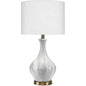 Grey Ceramic Acrylic Mila Table Lamp - LOOMLAN - Jamie Young - Table Lamps