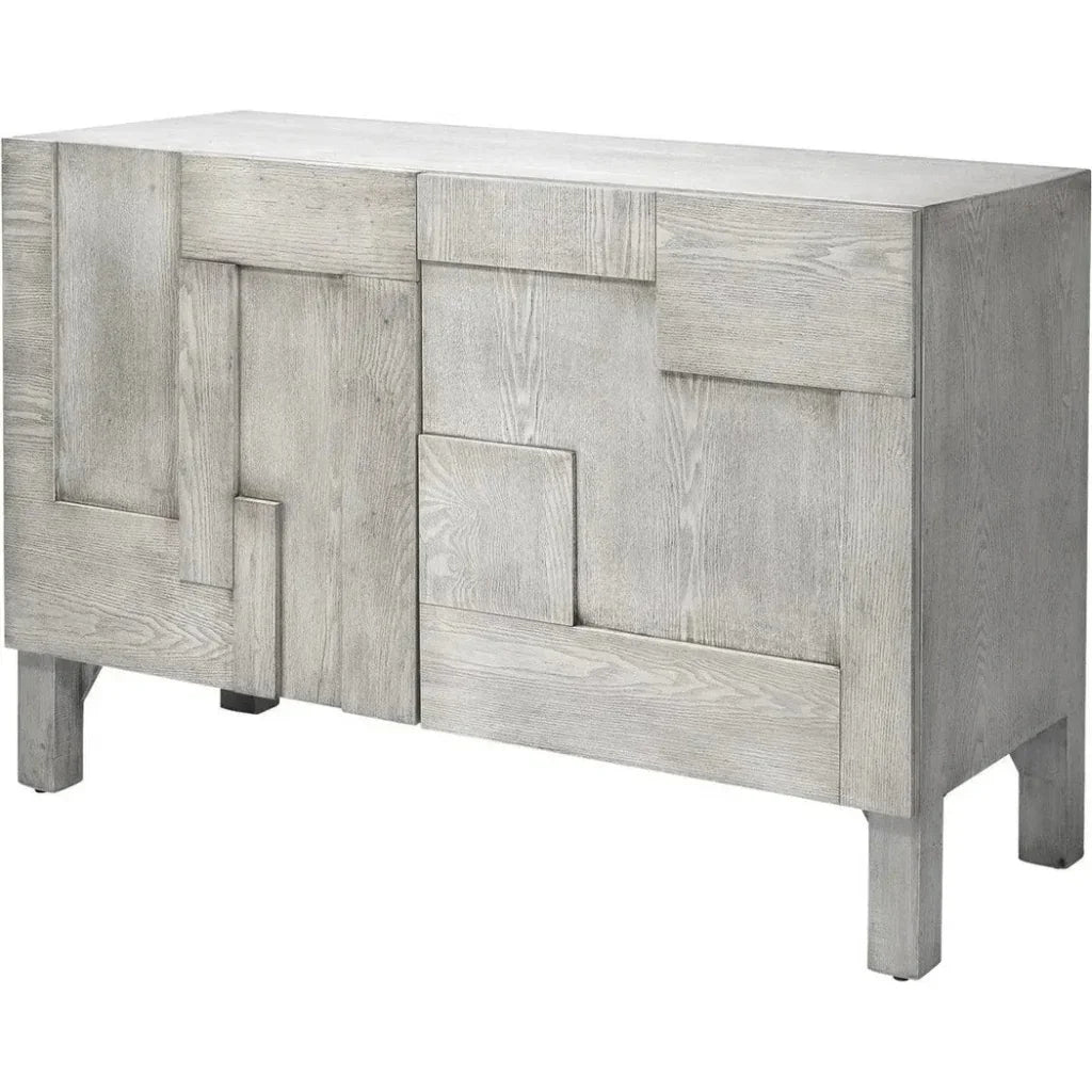 Grey Credenza for Dining Room or Entryway Cabinet - LOOMLAN - Jamie Young - Sideboards