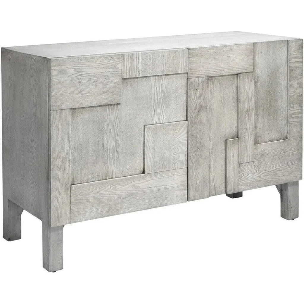 Grey Credenza for Dining Room or Entryway Cabinet - LOOMLAN - Jamie Young - Sideboards