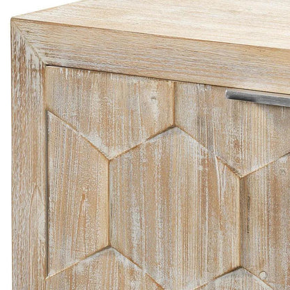 Grey Fir Wood Juniper Two Drawer Console - LOOMLAN - Jamie Young - Console Tables