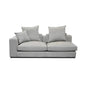 Grey Linen Sullivan Modular Left Facing Sofa Chaise - LOOMLAN - LH Imports - Sectionals