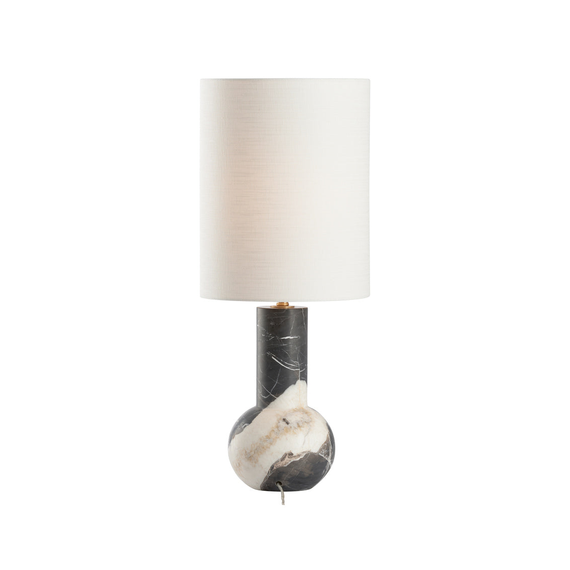 Grey Marble Table Lamp