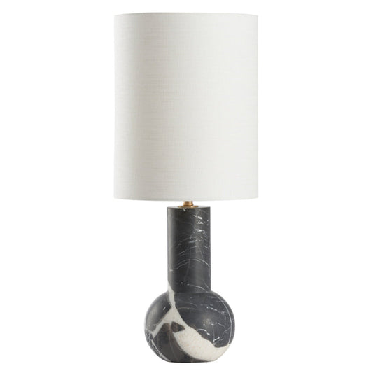 Grey Marble Table Lamp