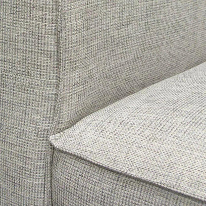 Grey Modular Sectional Sofa Slipper Chair In Barley-Modular Components-Diamond Sofa-LOOMLAN