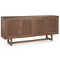 Grier Four Doors Wood Sideboard